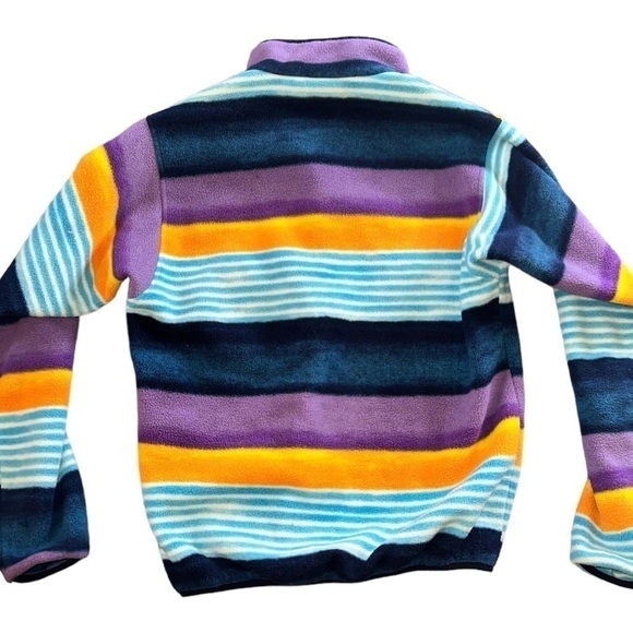 ▶️ Patagonia ◀️ Synchilla
Multicolor Striped Snap T
Pullover Sweater Mens
Size S - Picture 17 of 17